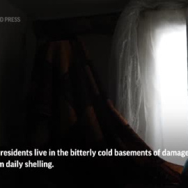 Condiciones extremas para los residentes ucranianos 