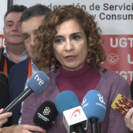 María Jesús Montero: "Es muy importante que el Gobierno de Castilla y León responda con contundencia por los cauces legales al requerimiento"