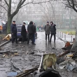 Ucrania descarta que el helicóptero de la cúpula de Interior fuera por fuego amigo 