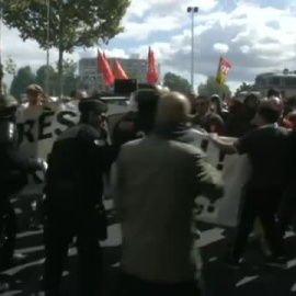 Jornada de huelga y protestas en Francia 
