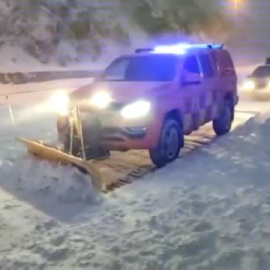 Las nevadas dejan paso a las heladas  
