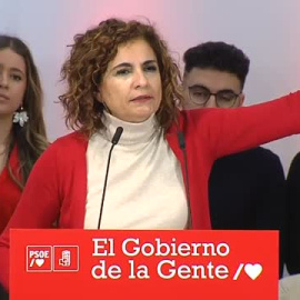 Montero: "Lo tiene que saber el independentismo; se acabó el procés... se acabó estos procesos de ruptura"