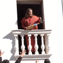 Vuelven las "Tiradas" a las fiestas patronales de San Antonio Abad en Trigueros