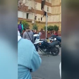 15 personas resultan heridas en el incendio de un edificio en Sevilla