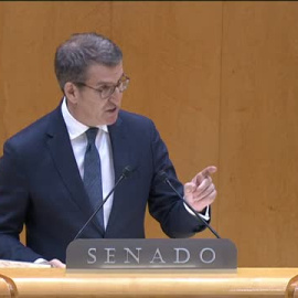 Núñez Feijóo a Sánchez: "La ley del 'solo sí es sí' es el resultado de su insensibilidad y de su irrelevancia como presidente"