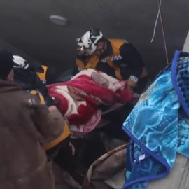 Búsqueda de supervivientes en Siria