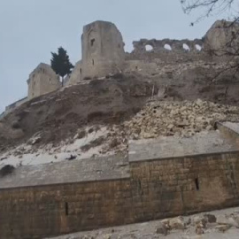 El terremoto de Turquía derrumba el castillo de Gaziantep, patrimonio de la UNESCO