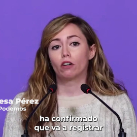 Vídeo | Podemos dará la batalla en el Congreso al PSOE para proteger el consentimiento en la ley del 'solo sí es sí'