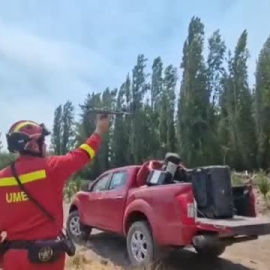 España envía a la UME a Chile para colaborar en la extinción de los grandes incendios forestales que está sufriendo el país