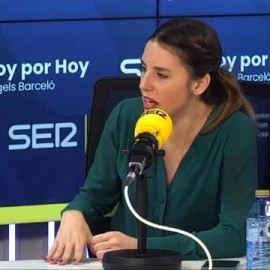 Irene Montero: "No demos alas al PP, que es el principal impulsor de la ofensiva contra la ley del 'Sólo sí es sí'