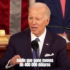 Biden: “Ningún multimillonario debería pagar menos impuestos que un maestro o un bombero”