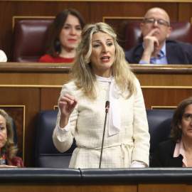 Yolanda Díaz, a Vox: "La cosa va de Barrio Sésamo, de saber sumar y restar"