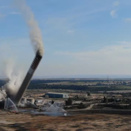 Desmantelada la central térmica de Andorra (Teruel) por el proceso de descarbonización energética