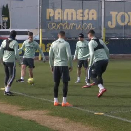 Setién prepara el partido contra el Mallorca con la enfermería repleta