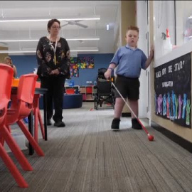 La localidad australiana de Temora se vuelve más accesible para sus vecinos invidentes