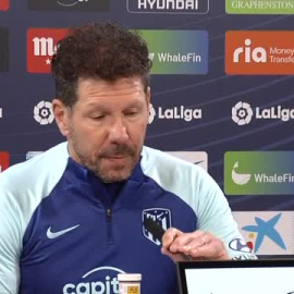 Simeone: "Lo más sano y lo más lindo de este juego es que haya una tranquilidad para todos"