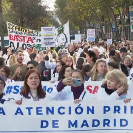 Los sanitarios se movilizan en toda España por sus derechos 