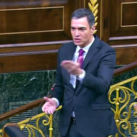 Pedro Sánchez: "Señor Abascal, se le ve el plumero. No son personas muertas, son dictadores"