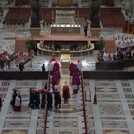 Capilla ardiente de tres días en la basílica de San Pedro para despedir a Benedicto XVI