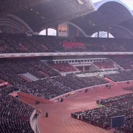 Masivo desfile en Corea del Norte sin la presencia de Kim Jong Un