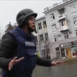 Bajmut, epicentro de la guerra en Ucrania