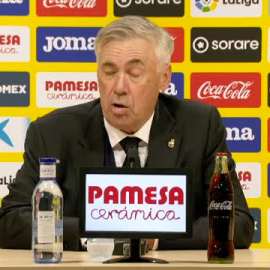 Ancelotti reconoce que el Villarreal "ha jugado mejor que nosotros"