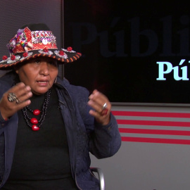 Lourdes Huanca, defensora de las  campesinas de Perú: "Boluarte no actúa sola, está con las grandes empresas"