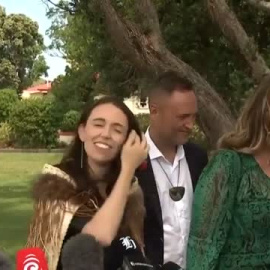 Jacinda Ardern realiza su última aparición pública como primera ministra