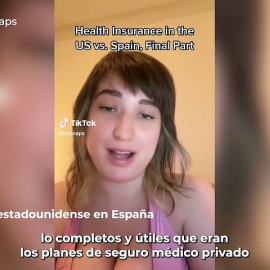 Una joven de Estados Unidos descubre la sanidad pública española y se hace viral: "Tu calidad de vida se dispara"