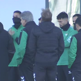 El Betis prepara su partido ante el Getafe  