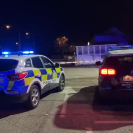 Localizan el cuerpo de un hombre con quemaduras muy graves dentro de un contenedor en llamas en Parla