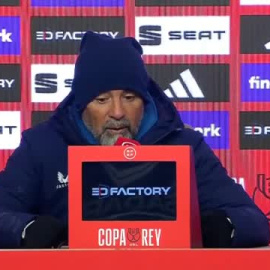 Sampaoli: "Cuando uno juega de esta forma y no recibe lo merecido, recibe un golpe fuerte"