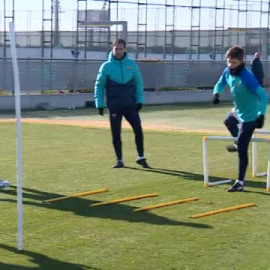 Sesión de recuperación para el Barça después de meterse en las semifinales de la Copa     