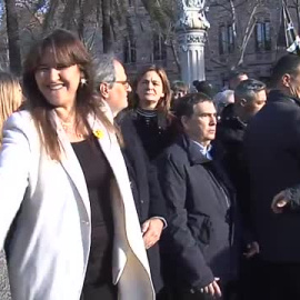 Laura Borrás se sienta en el banquillo de los acusados, sin el apoyo de ERC y la CUP