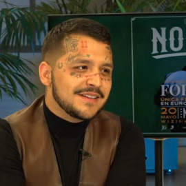 El artista Christian Nodal desembarca en España