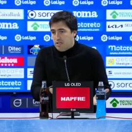 Iraola tras el empate ante el Getafe (1-1): "No podemos perdonar tanto"