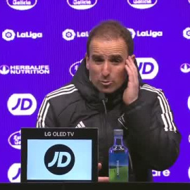 Jagoba Arrasate: "Ha sido un cero a cero atípico"