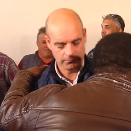 Homenaje a los marineros del barco que colaboró en el rescate del Villa de Pitanxo