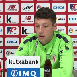 Vesga sobre el Atlético: "Debemos buscarles sin miedo en su área, atacarles y ser lo que somos en San Mamés"