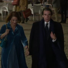 Aznar celebra su 70 cumpleaños con una fiesta en el Teatro Real 