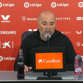 Sampaoli: "Nos han superado en la primera parte"