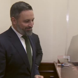 VOX registra en el Congreso la moción de censura contra Sánchez