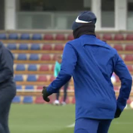 El FC Barcelona se prepara para el clásico de Copa de este jueves