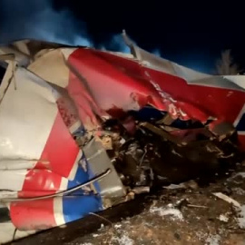 Más de 30 muertos en Grecia en el choque entre un tren de pasajeros y otro de mercancías