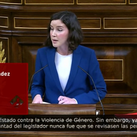 Andrea Fernández (PSOE), en el debate en el Congreso de la reforma de la ley del 'solo sí es sí': "No está funcionando adecuadamente y por lo tanto hay que modificarla"