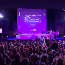 El acto institucional de Igualdad escenifica la división dentro del feminismo