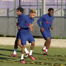 El Barça, centrado en el Clásico  