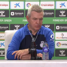 Aguirre: "Estamos dejando puntos que espero no nos hagan falta al final"