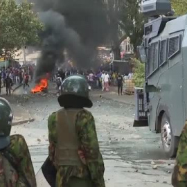 Enfrentamientos en Kenia entre los manifestantes y la policía