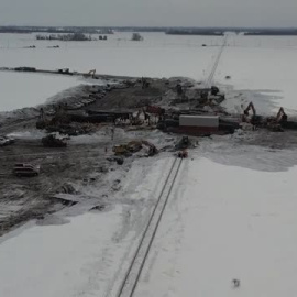 Descarrila un tren con material químico en Dakota del Norte (EEUU)